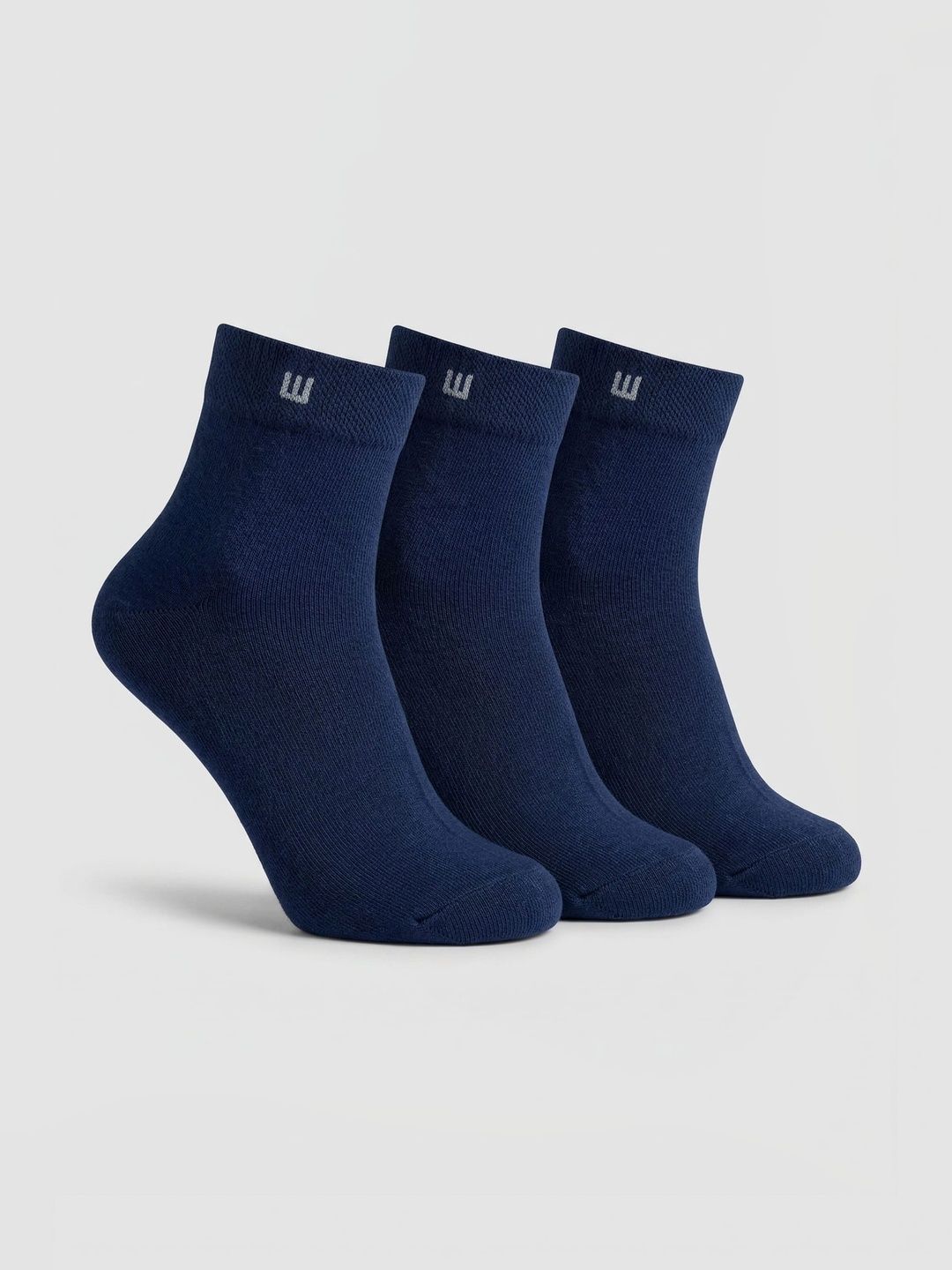 SZN Unisex Pack of 3 Cotton Ankle Length Socks