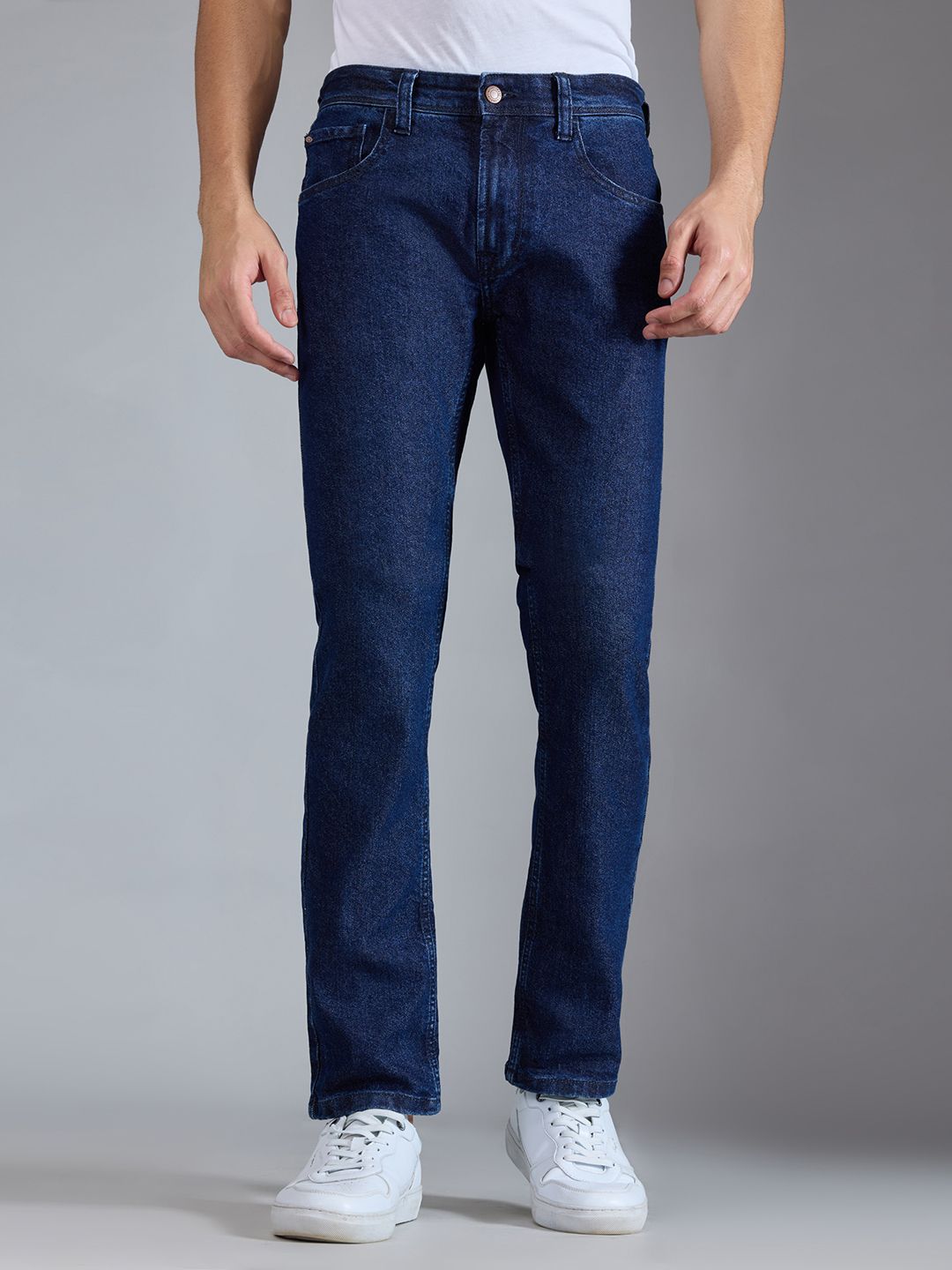 Pepe Jeans Men Vapour Slim Fit Mid-Rise Stretchable Jeans