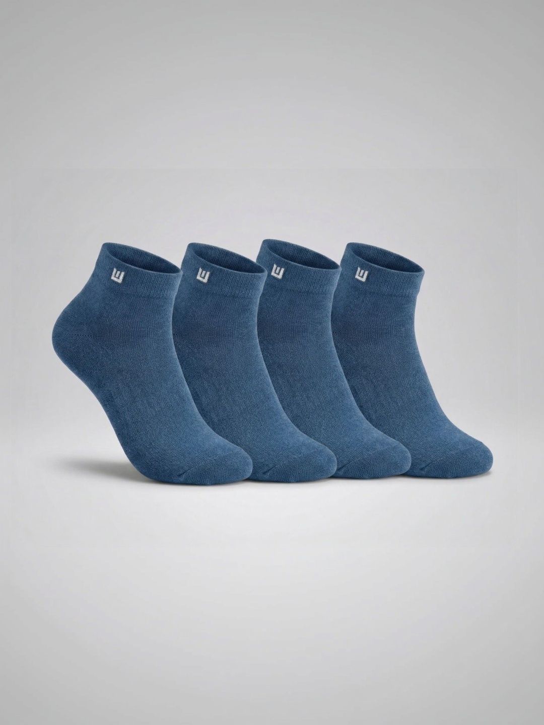 SZN Unisex Pack of 4 Cotton Ankle Length Socks