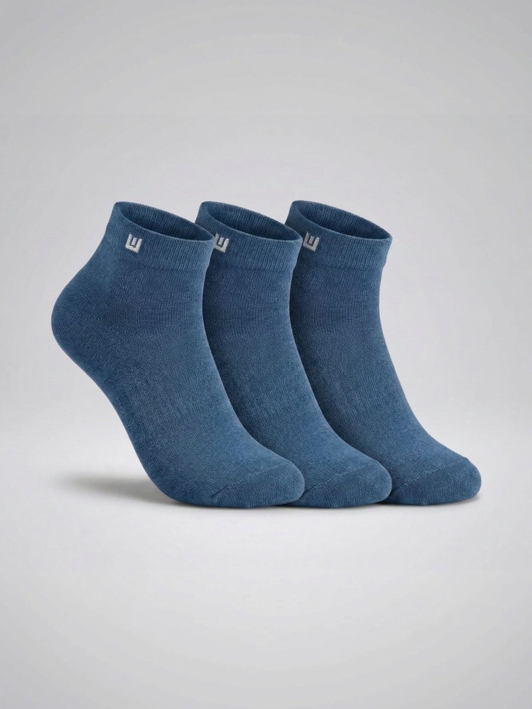 SZN Unisex Pack of 3 Cotton Above Ankle Socks