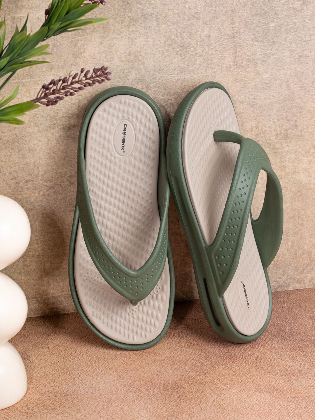 CROSSKIX Men Thong Flip-Flops