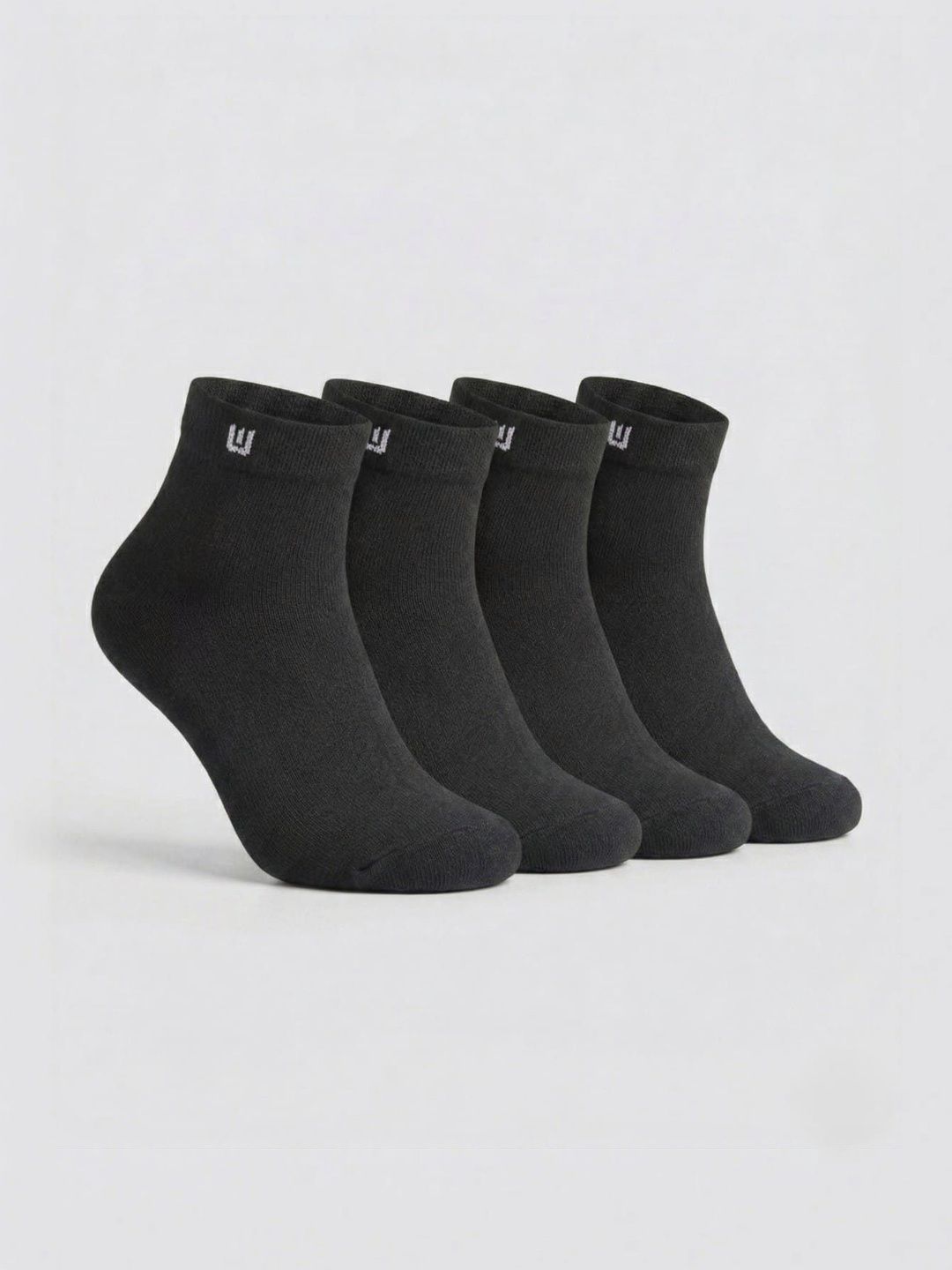 SZN Unisex Pack of 4 Cotton Ankle Length Socks