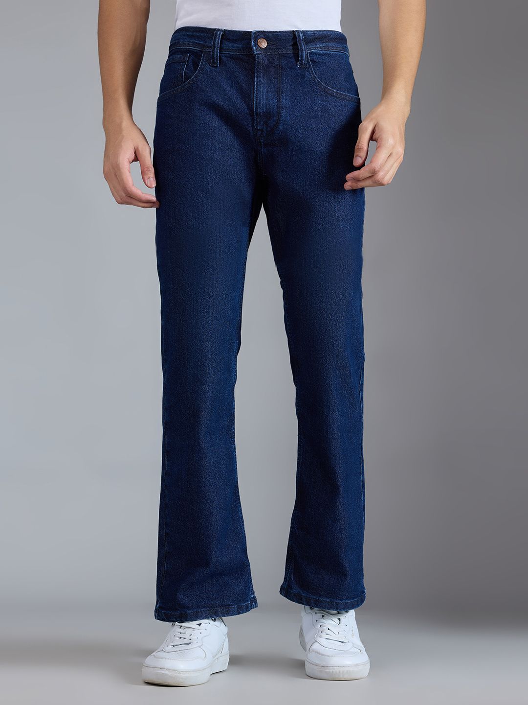 Pepe Jeans Men Bootcut Mid-Rise Stretchable Jeans
