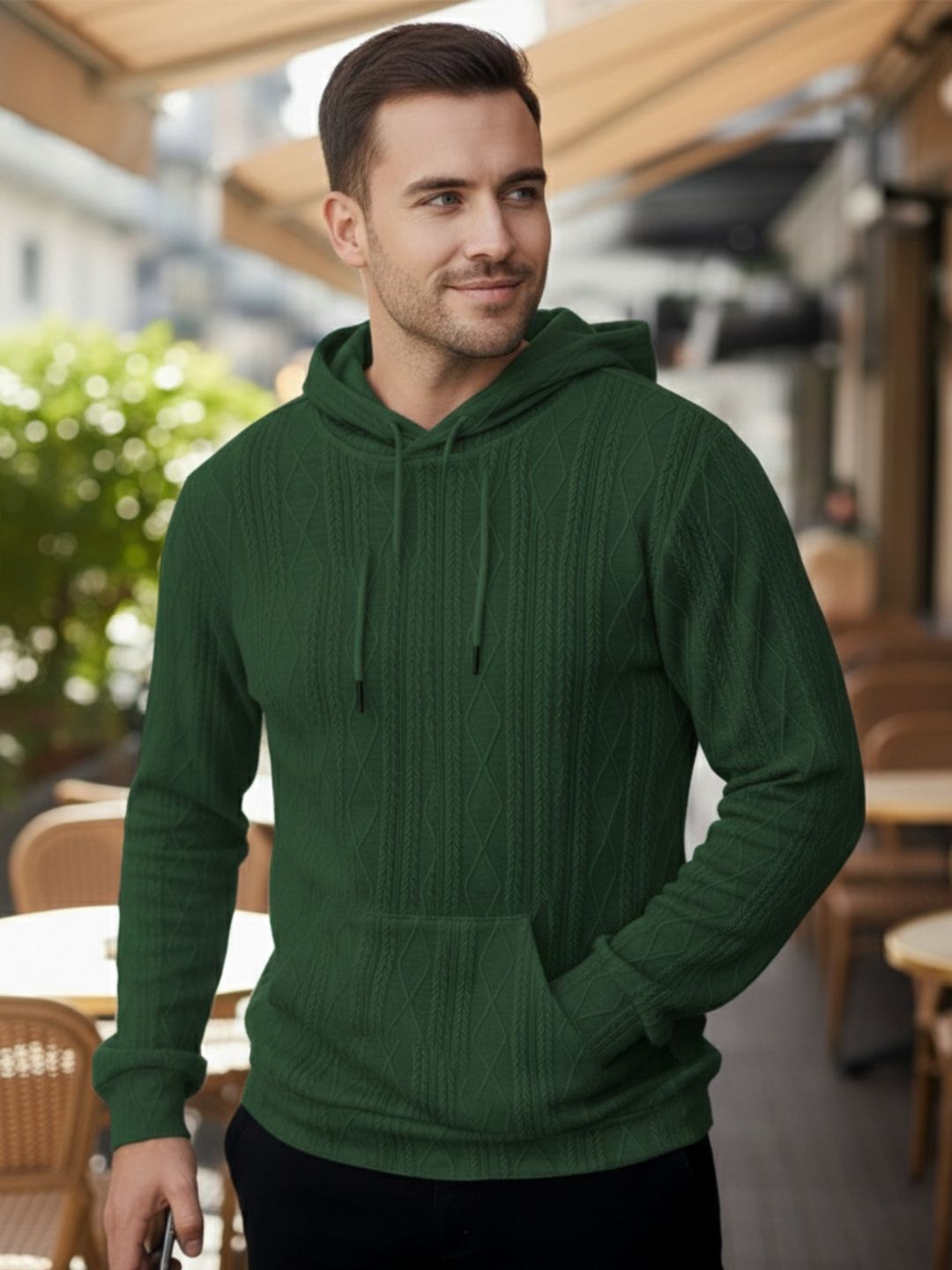 SZN Men Hooded Sweatshirt