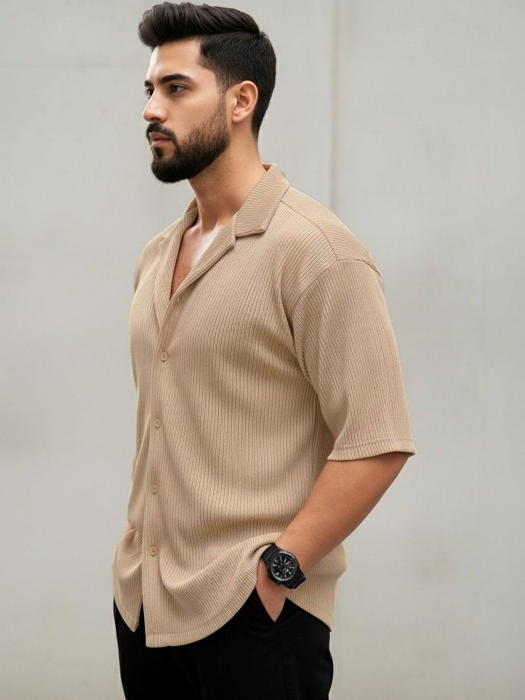 Genzy Men Relaxed Casual Shirt