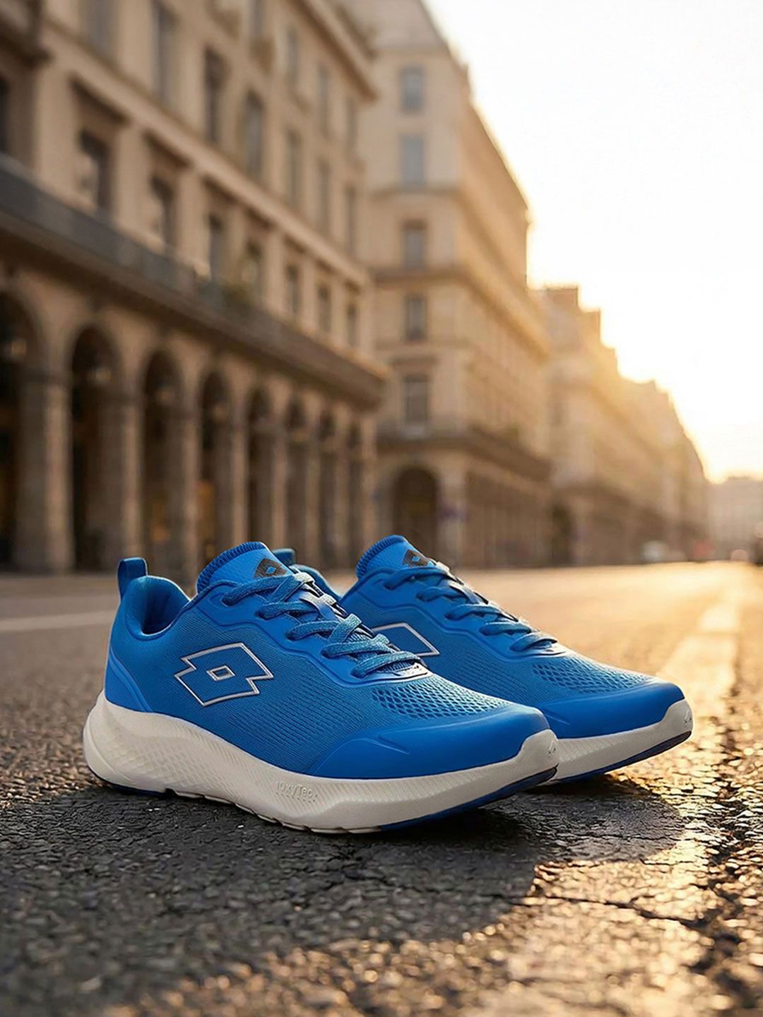 Lotto Men Oxyrun Blue Running Shoes