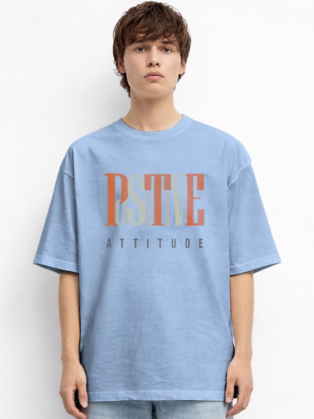 The Roadster Lifestyle Co Printed Organic Cotton Oversized Tshirts