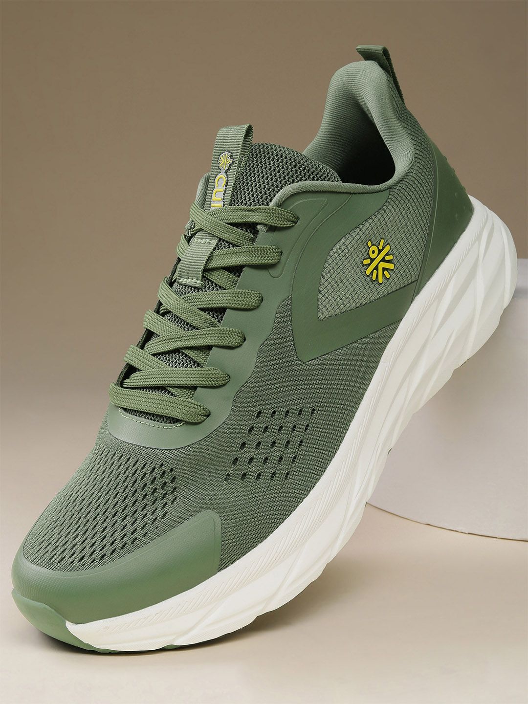 CULT Men's GlideMove Running Shoes - Olive