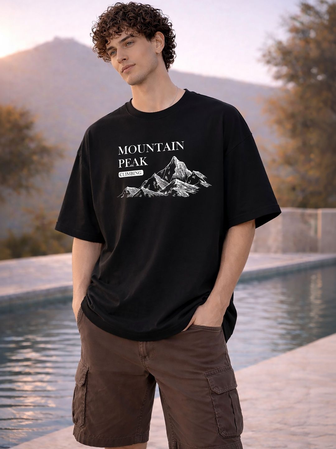 ATIGIANO Men Printed T-shirt