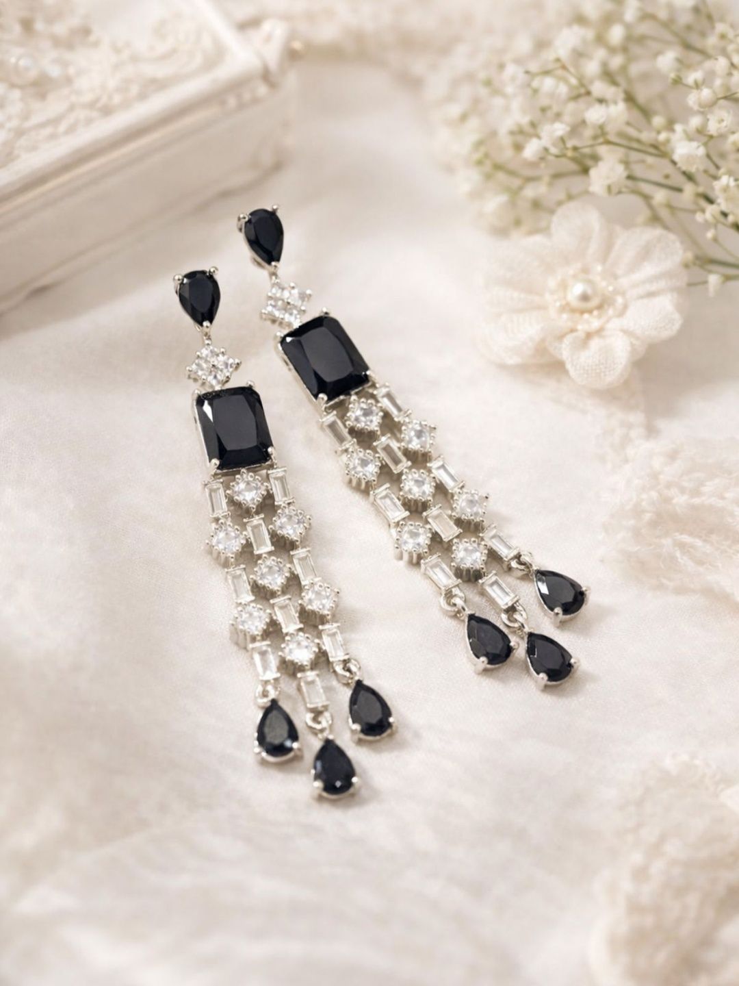 Anouk Geometric Drop Earrings