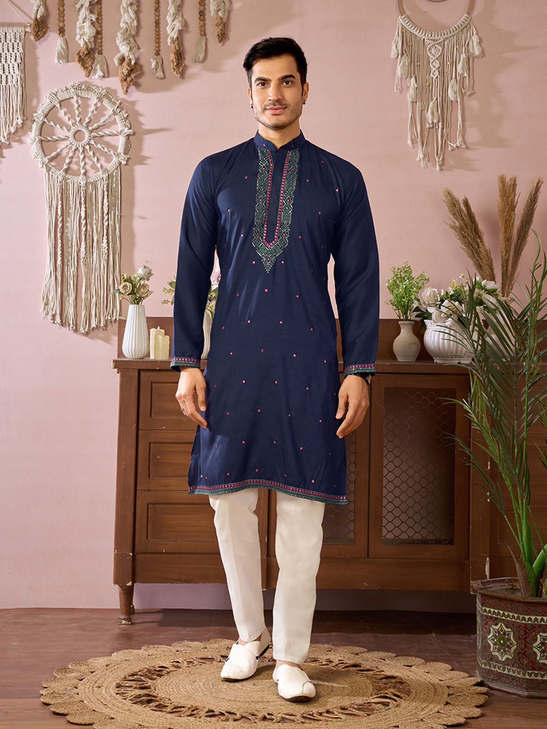 Dincharya Men Kurta