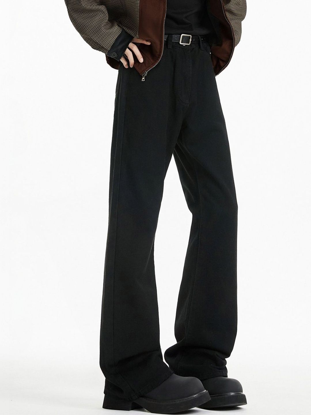 StyleCast Men Baggy Fit Mid-Rise Highly Distressed Jeans