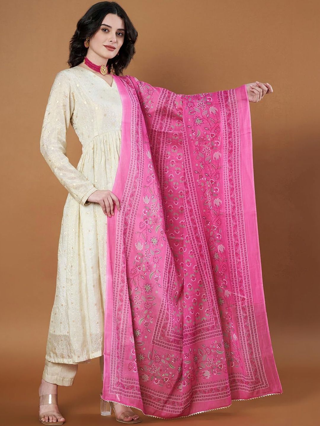 AKSHADEEP Printed Dupatta