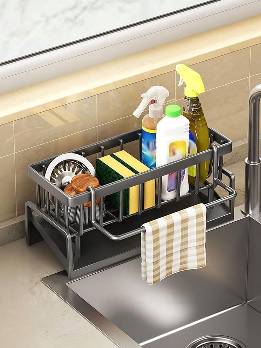 Virtuous Black Set of 1 Water Resistant Multi-Utility Organisers
