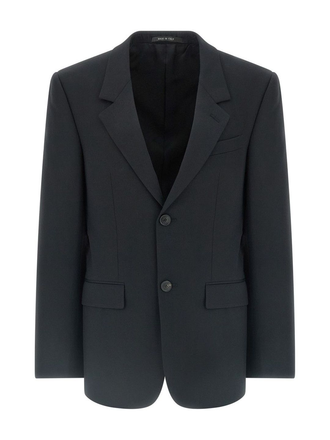 Balenciaga Black Wool Tailored Blazer