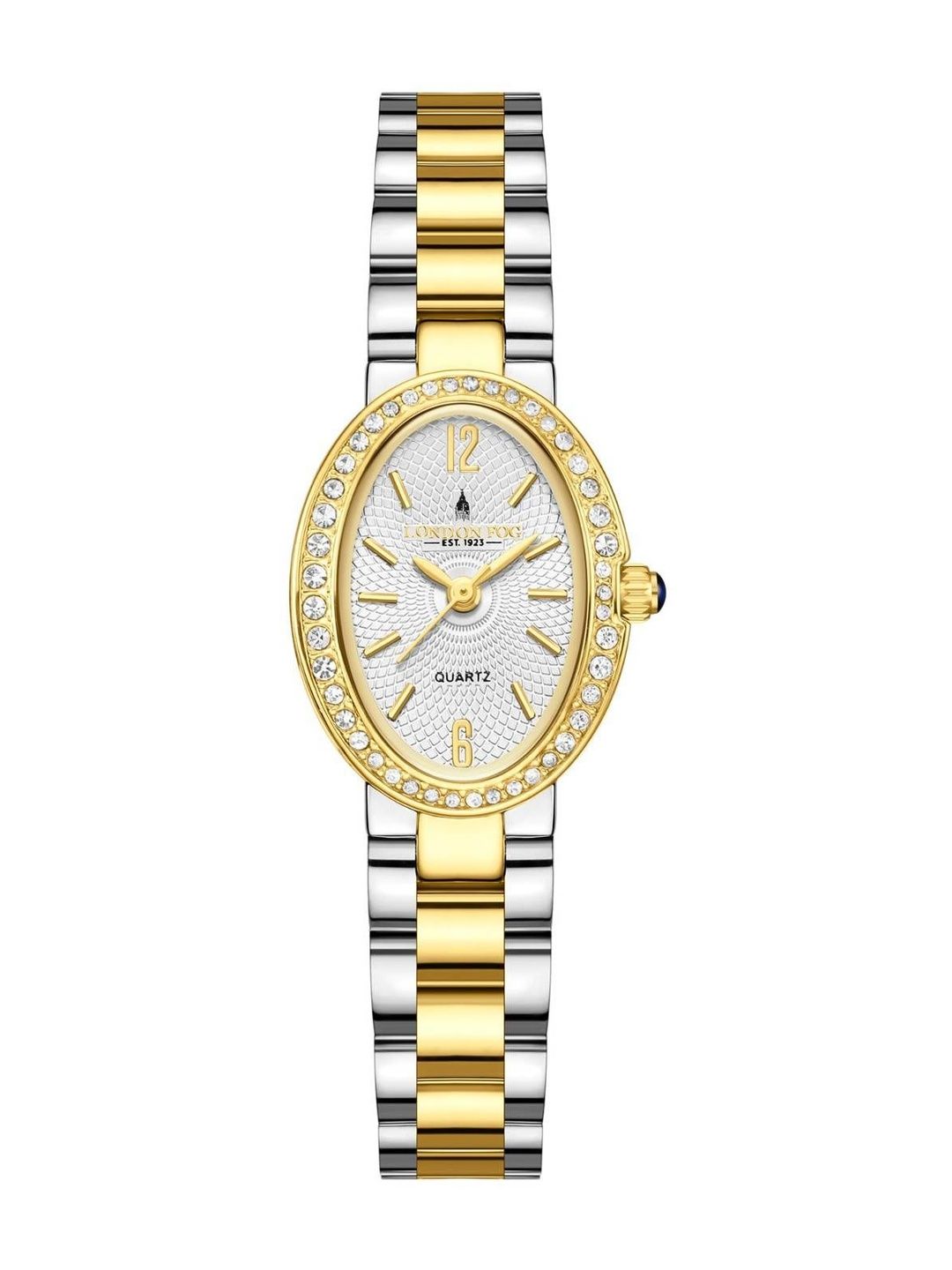 LONDON FOG Women Dial & Stainless Steel Bracelet Style Straps Analogue Watch LFW20003-33