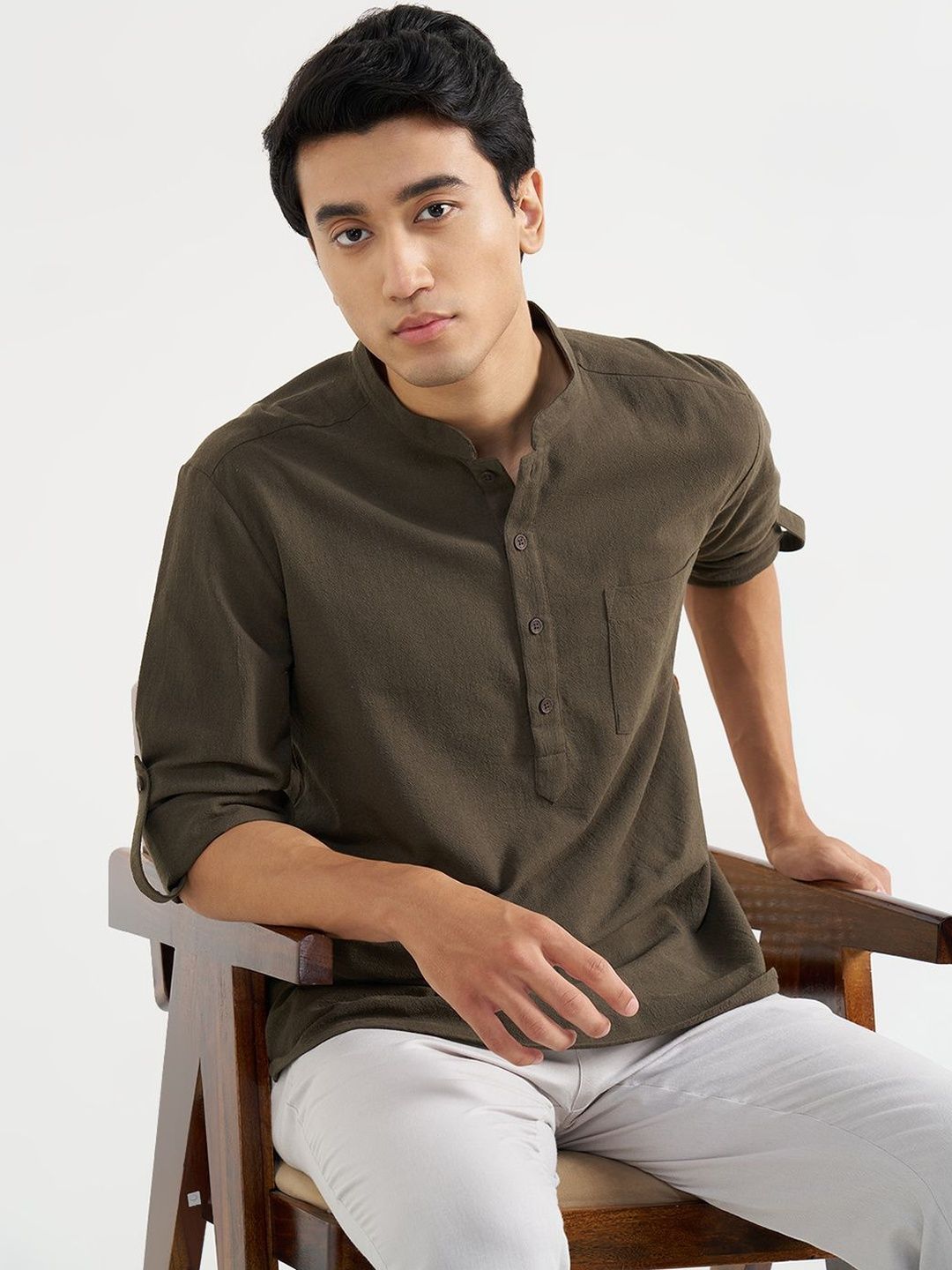indus route by Pantaloons Men Kurta