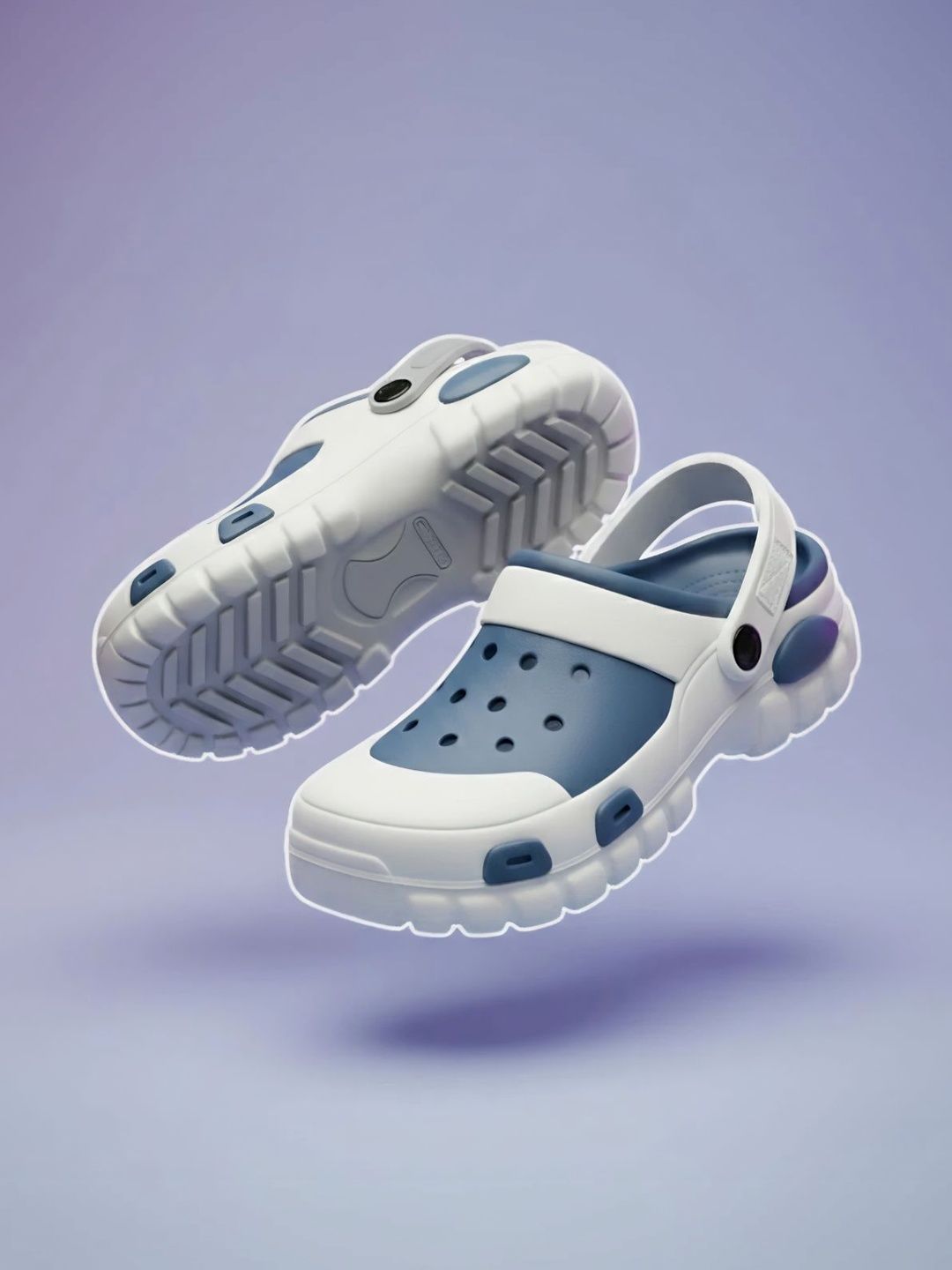 VINTEX Men Colourblocked Clogs