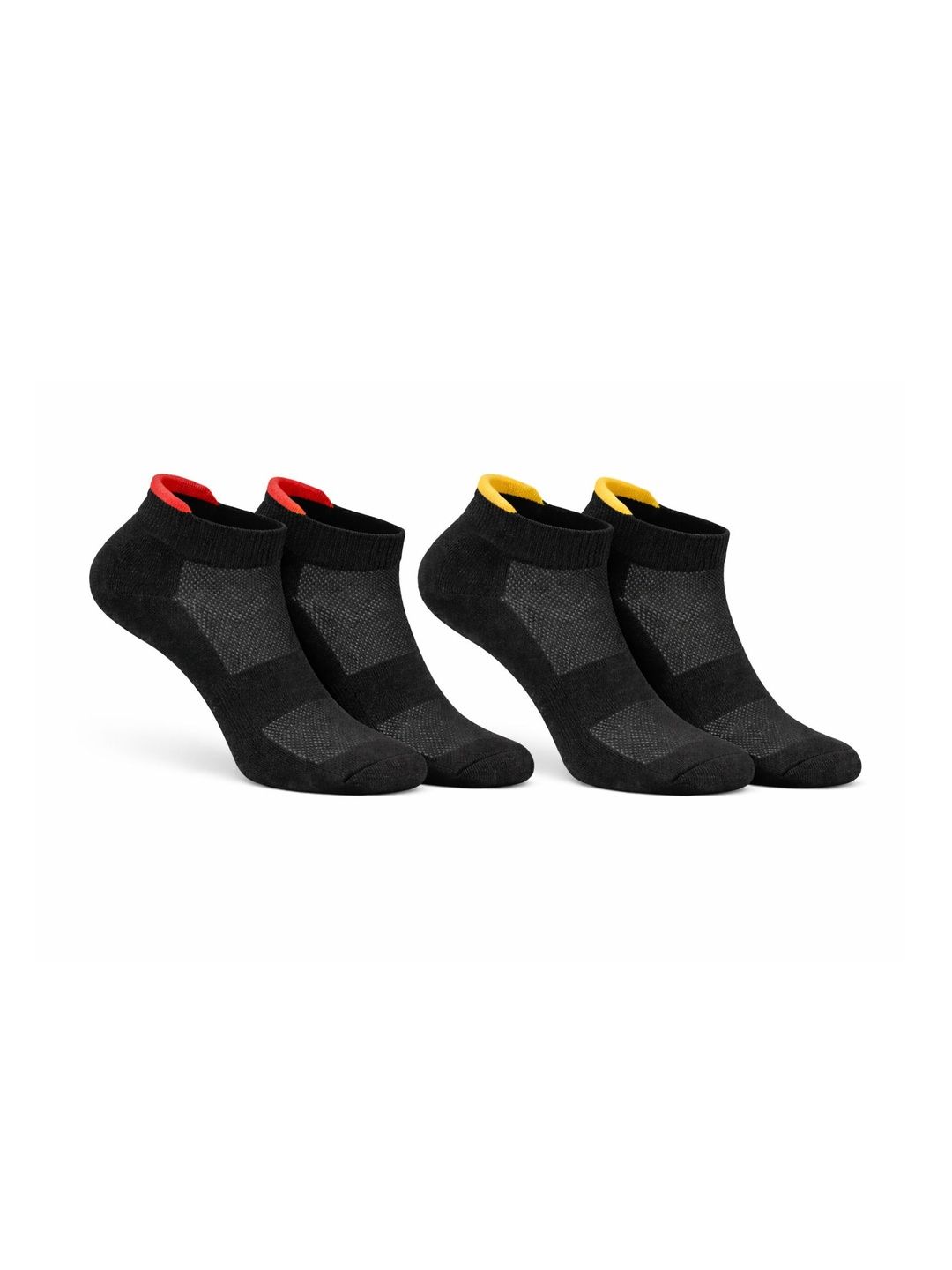 BERYX Pack of 2 Bamboo Super Soft & Odour-Free Breathable Ankle-Length Socks