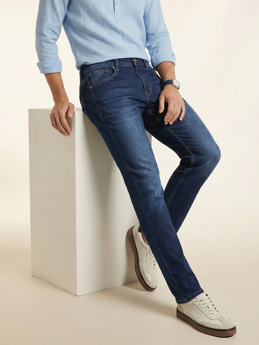 Nautica Men Slim Fit Stretchable Jeans
