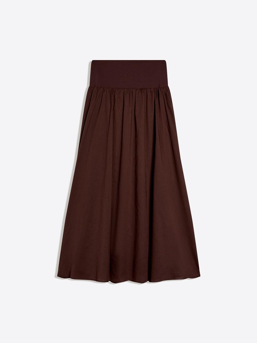 Midi Skirt With Sash