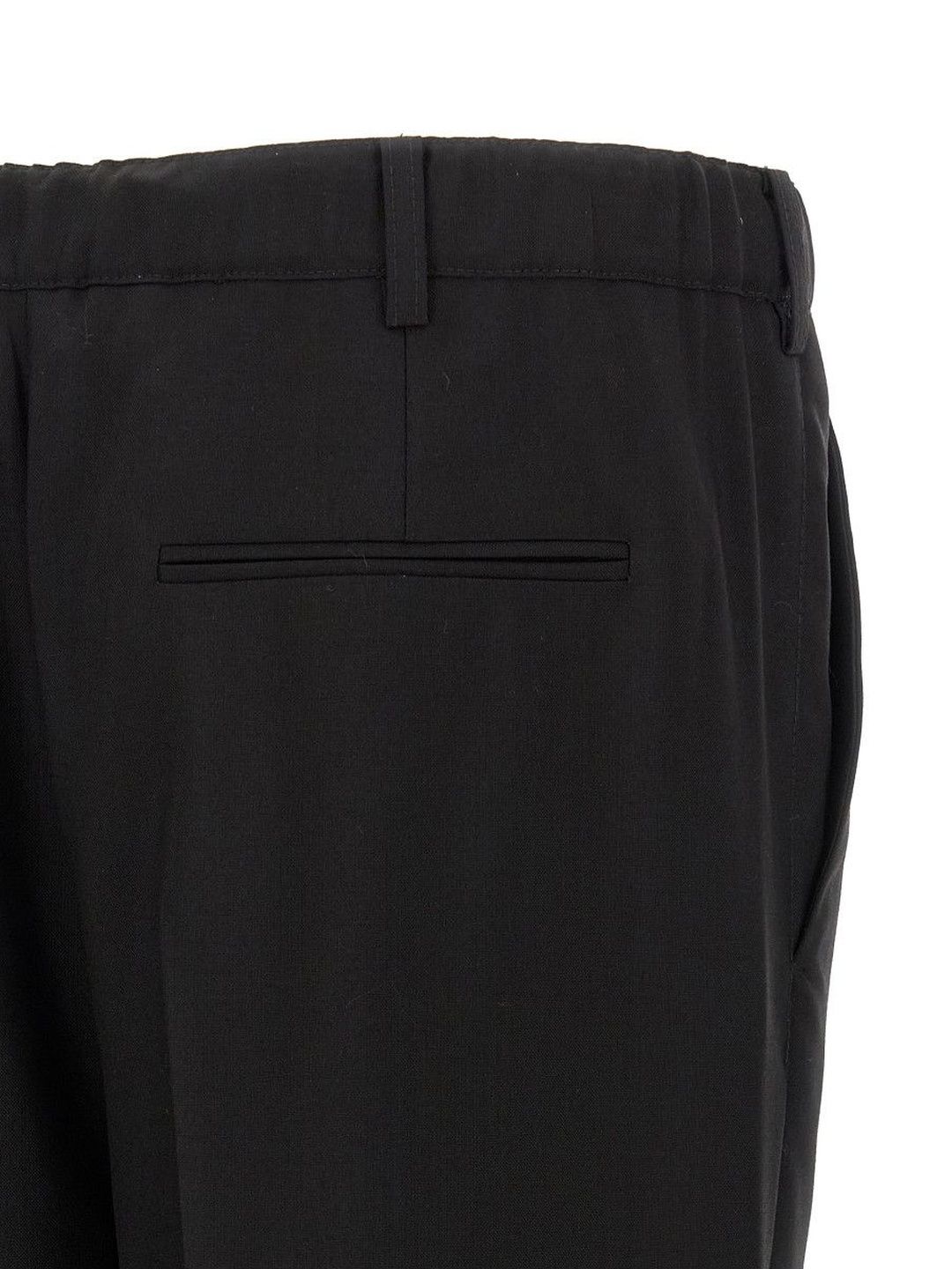 Buy Marni Black Tropical Wool Pants - Trousers for Men 41418202