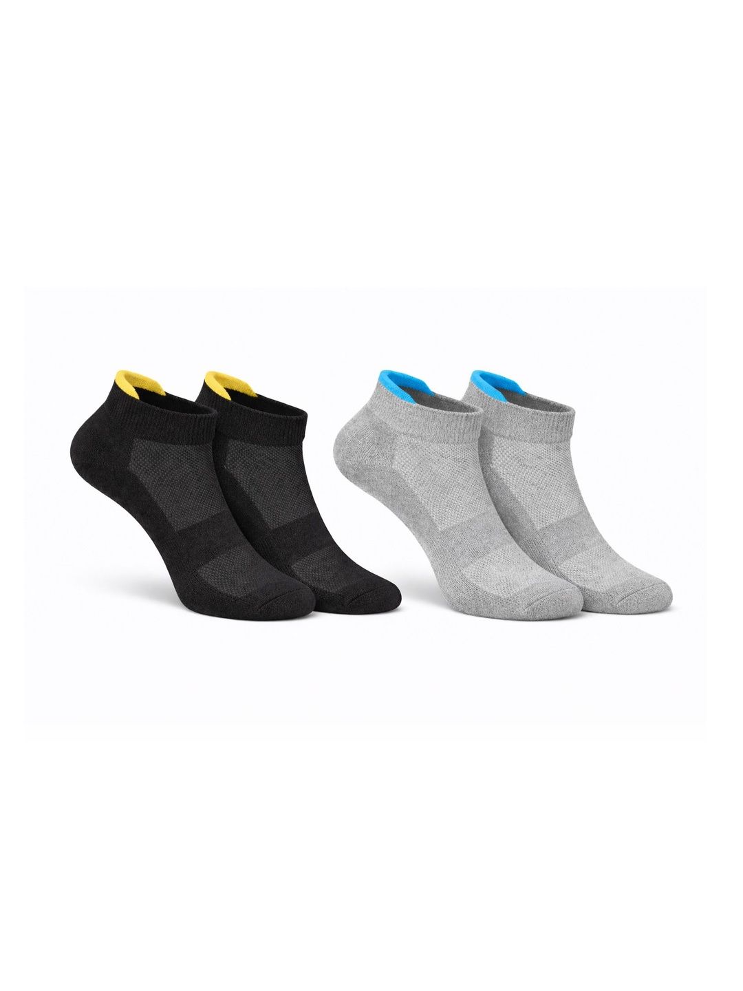 BERYX Pack of 2 Bamboo Super Soft & Odour-Free Breathable Ankle-Length Socks