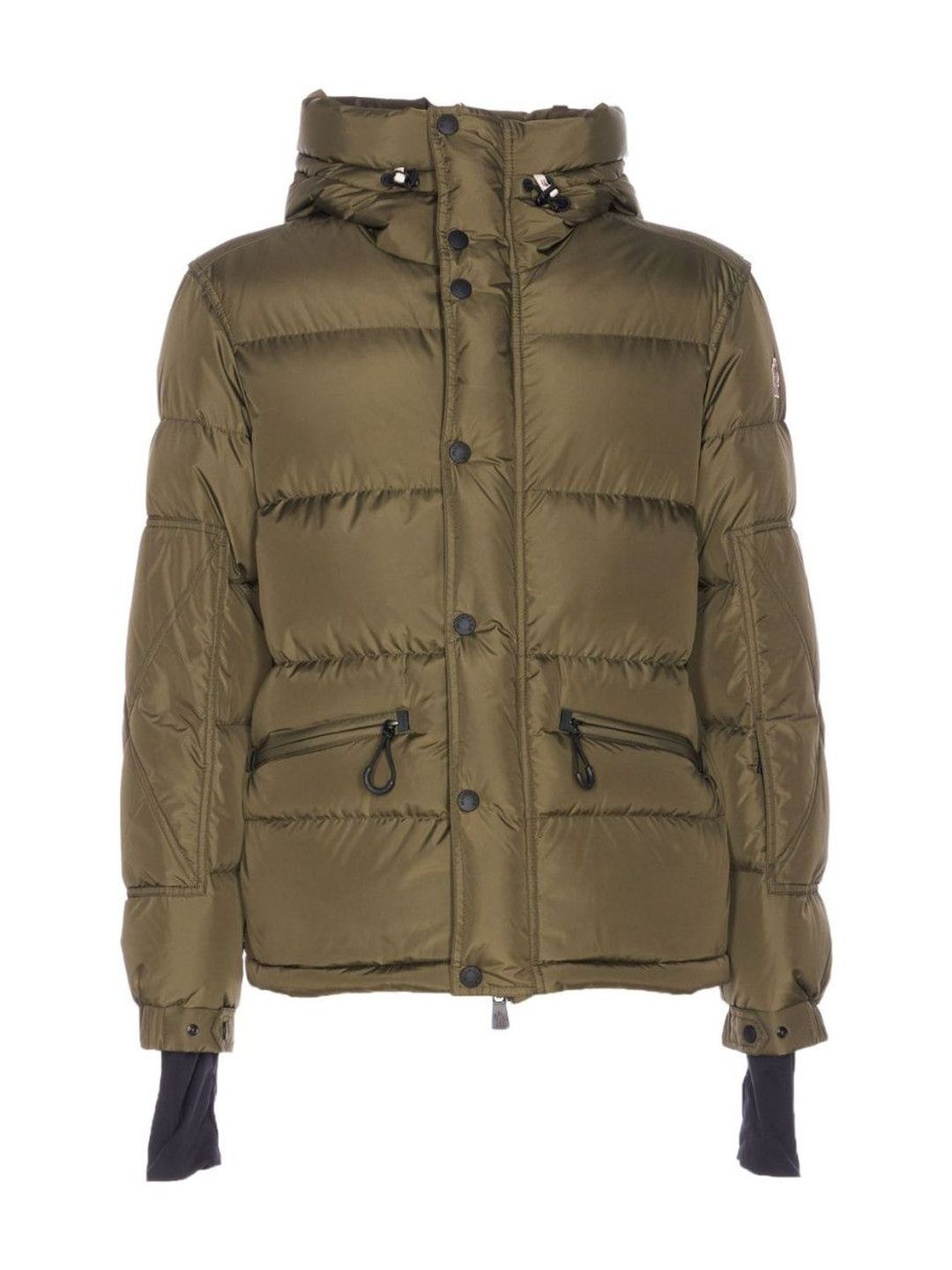 Moncler Olive Green Quilted Jacket