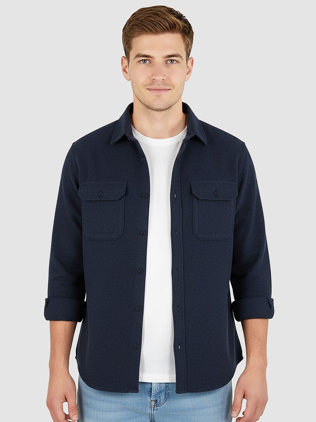 Beyoung Beyoung Men Casual Flannel Shackets
