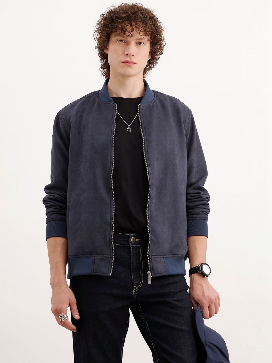 WROGN Men Bomber Jacket