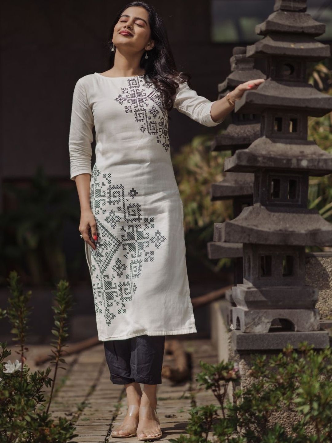 HAY Women Geometric Printed Kurta