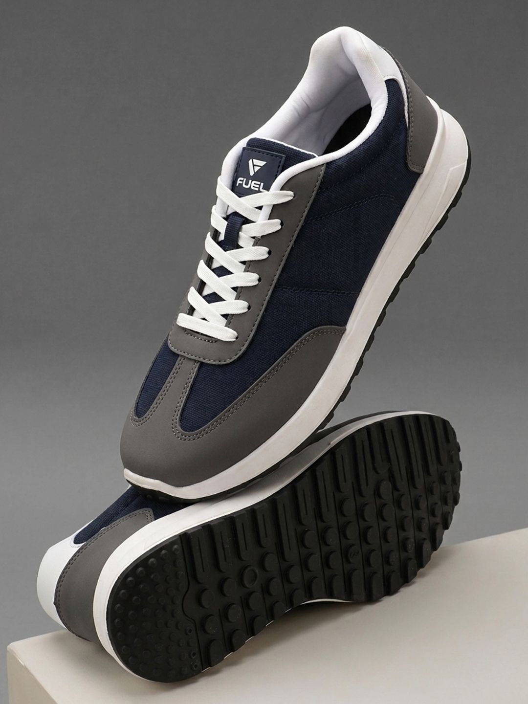 FUEL Men Textile Walking Non-Marking Shoes