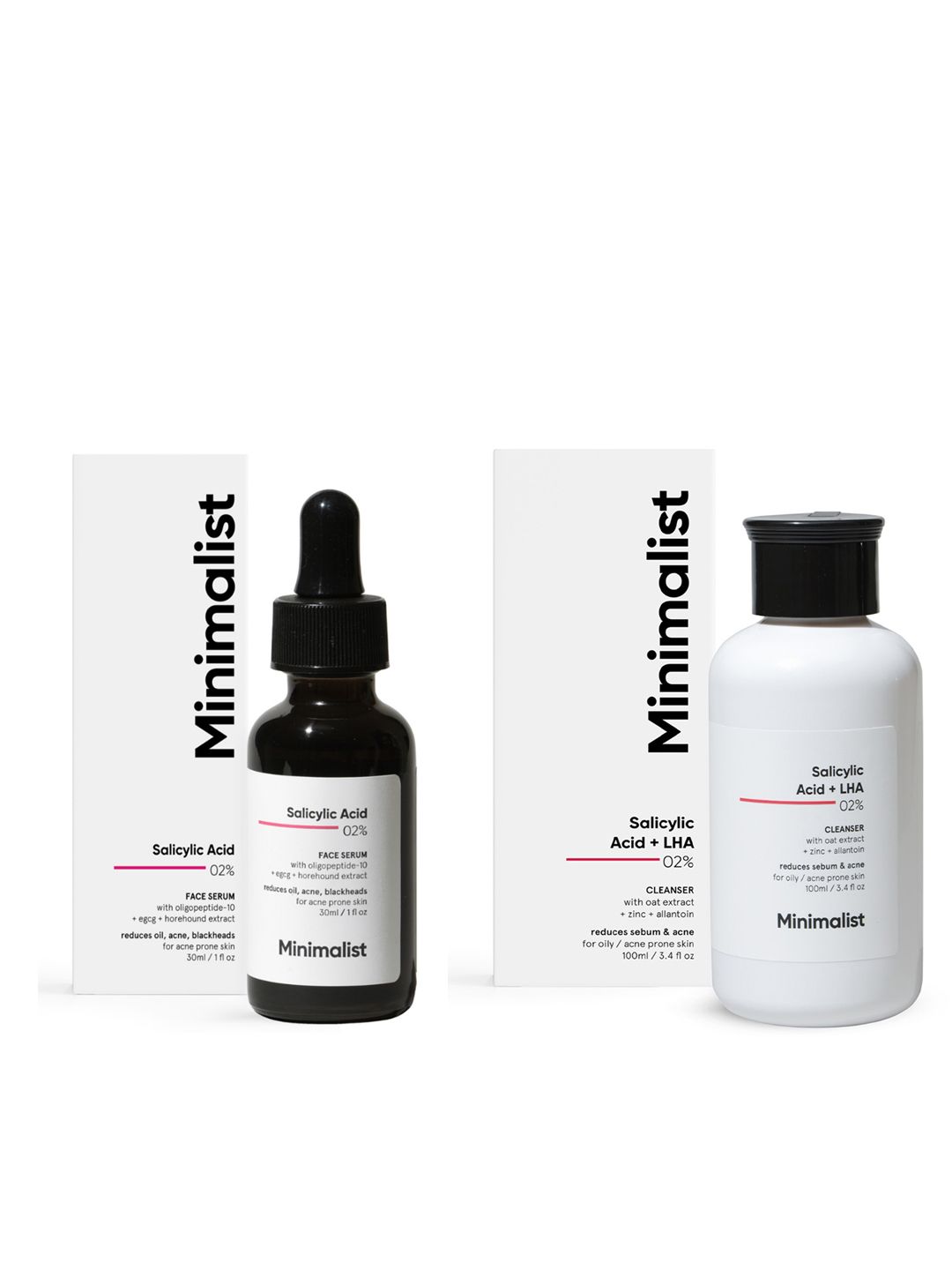 Minimalist Minimalist 2% Salicylic Acid Serum & Face Wash Combo