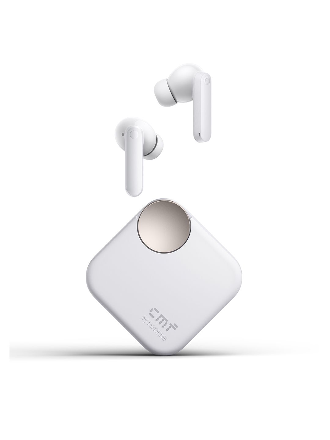 CMF by Nothing Buds 2 Plus with 50 dB Hybrid ANC, Hi-Res LDAC, 6HD Mics, 61.5Hrs Bluetooth