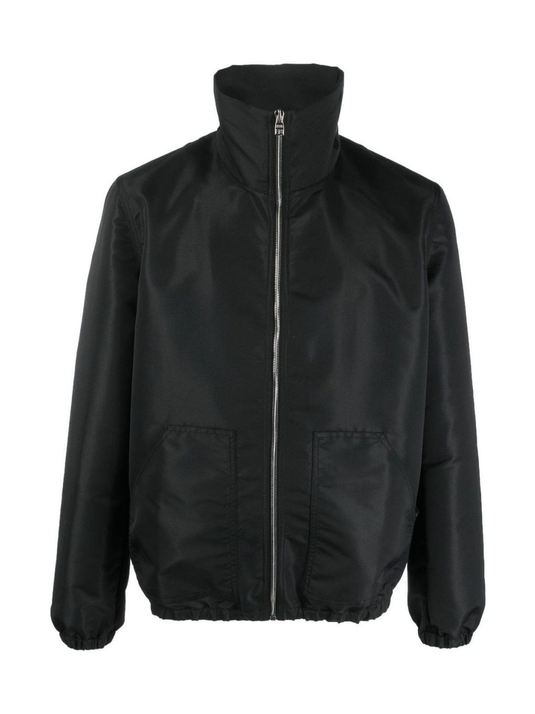 Alexander McQueen Black Logo Bomber Jacket
