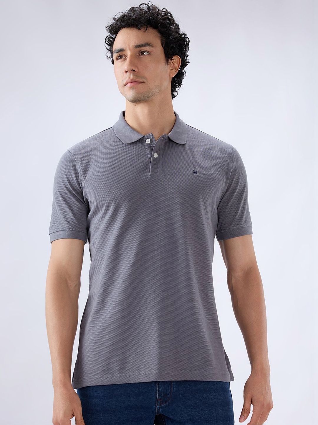 Raymond Pure Cotton Polo Collar Slim Fit Tshirts