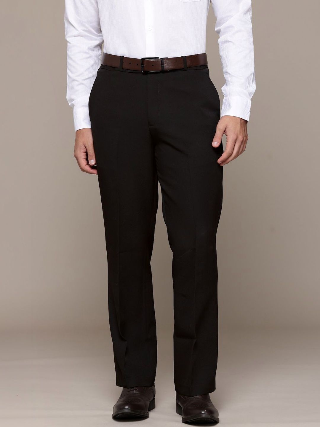 R.Code by The Roadster Life Co. Men Relaxed Trousers