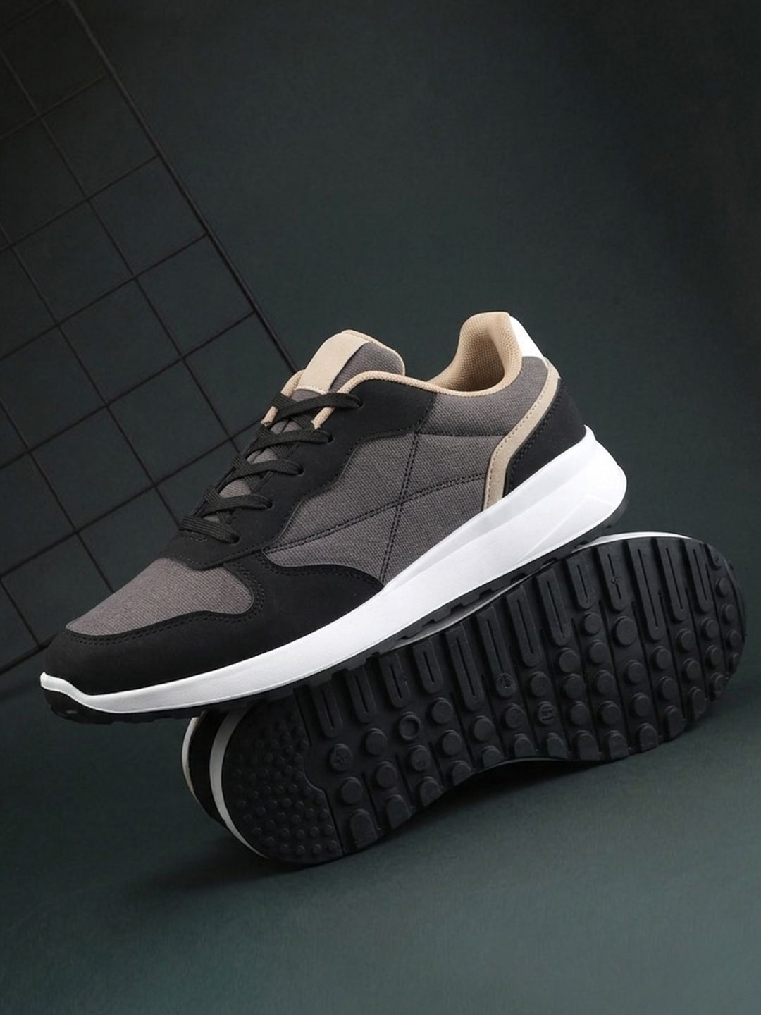 FUEL Men Mesh Running Non-Marking Shoes