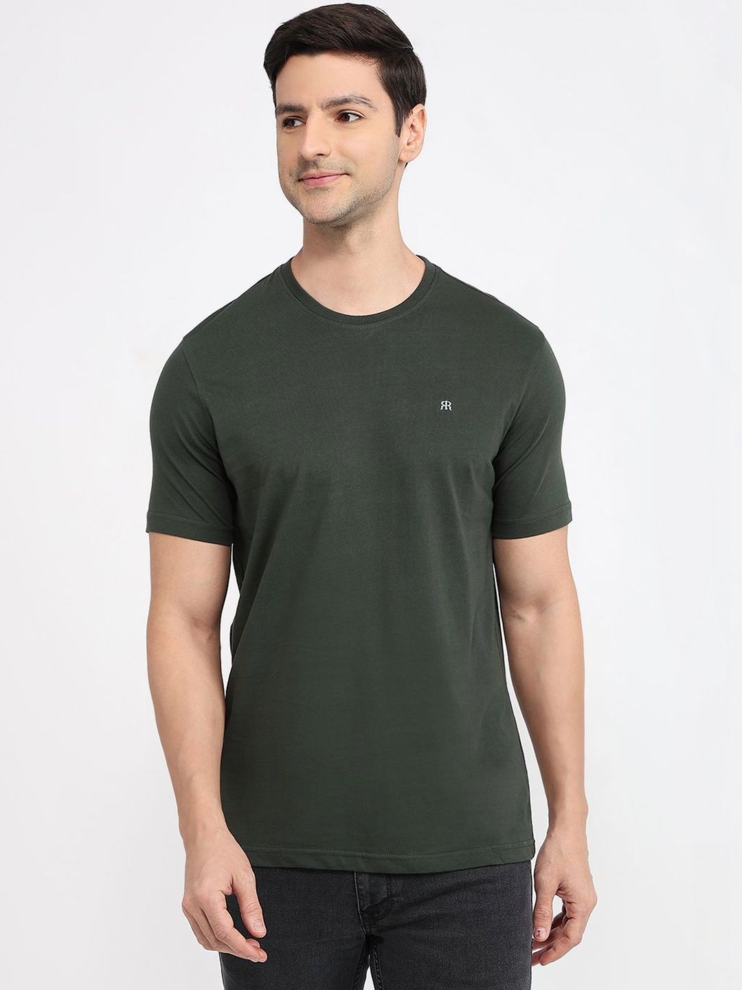 Raymond Pure Cotton Round Neck Tshirts