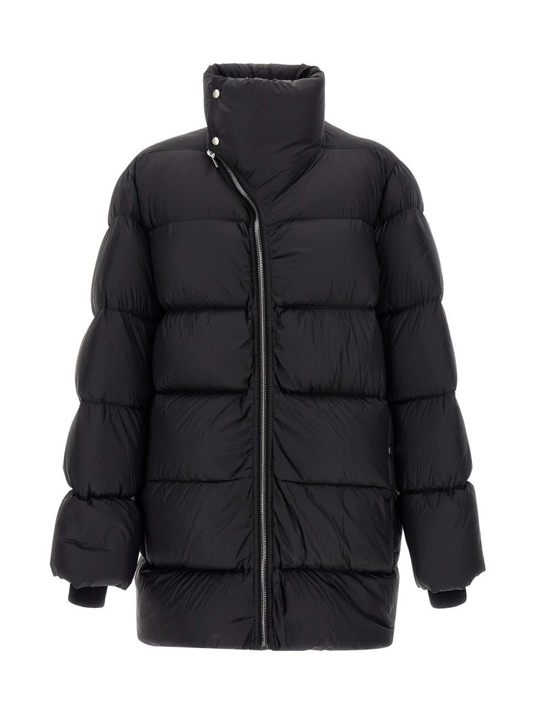 Rick Owens Black Turtle Quilted Down Jacket