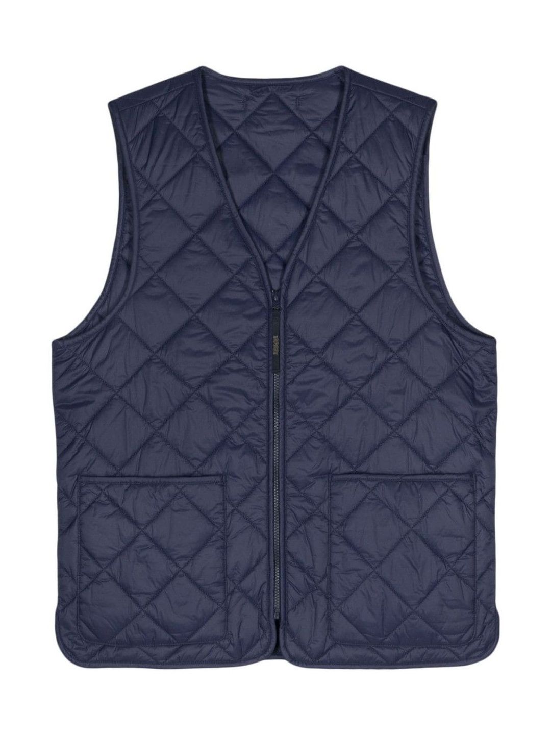 Baracuta Blue Miller Quilted Vest
