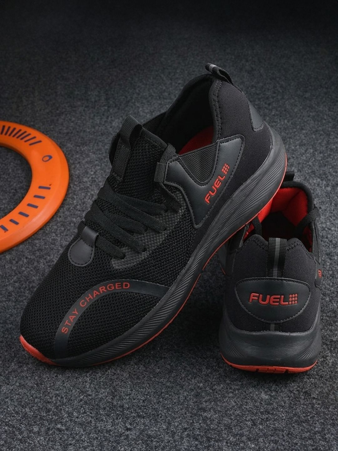 FUEL Men Mesh Running Non-Marking Shoes
