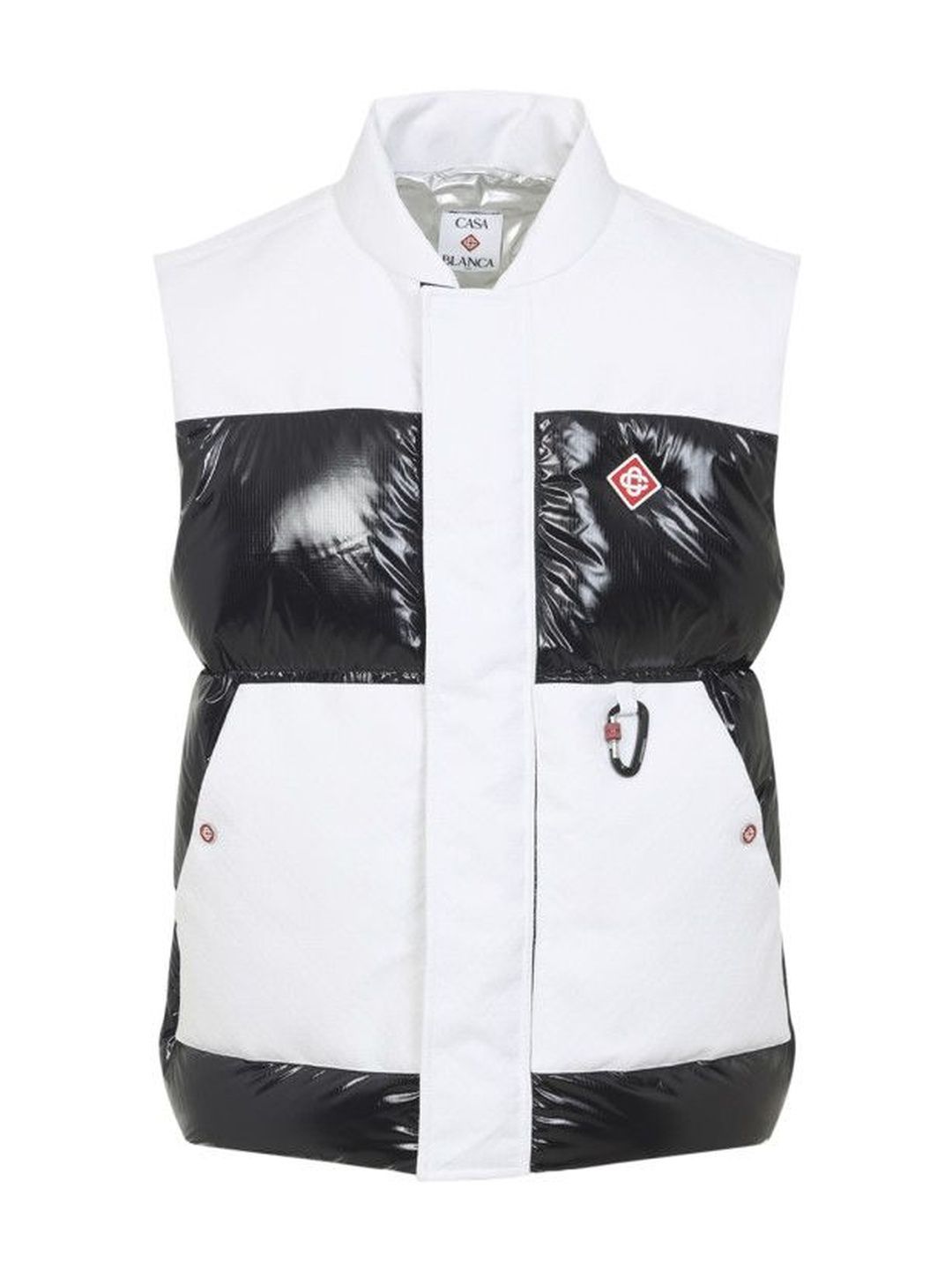 Casablanca Black Sleeveless Logo Vest