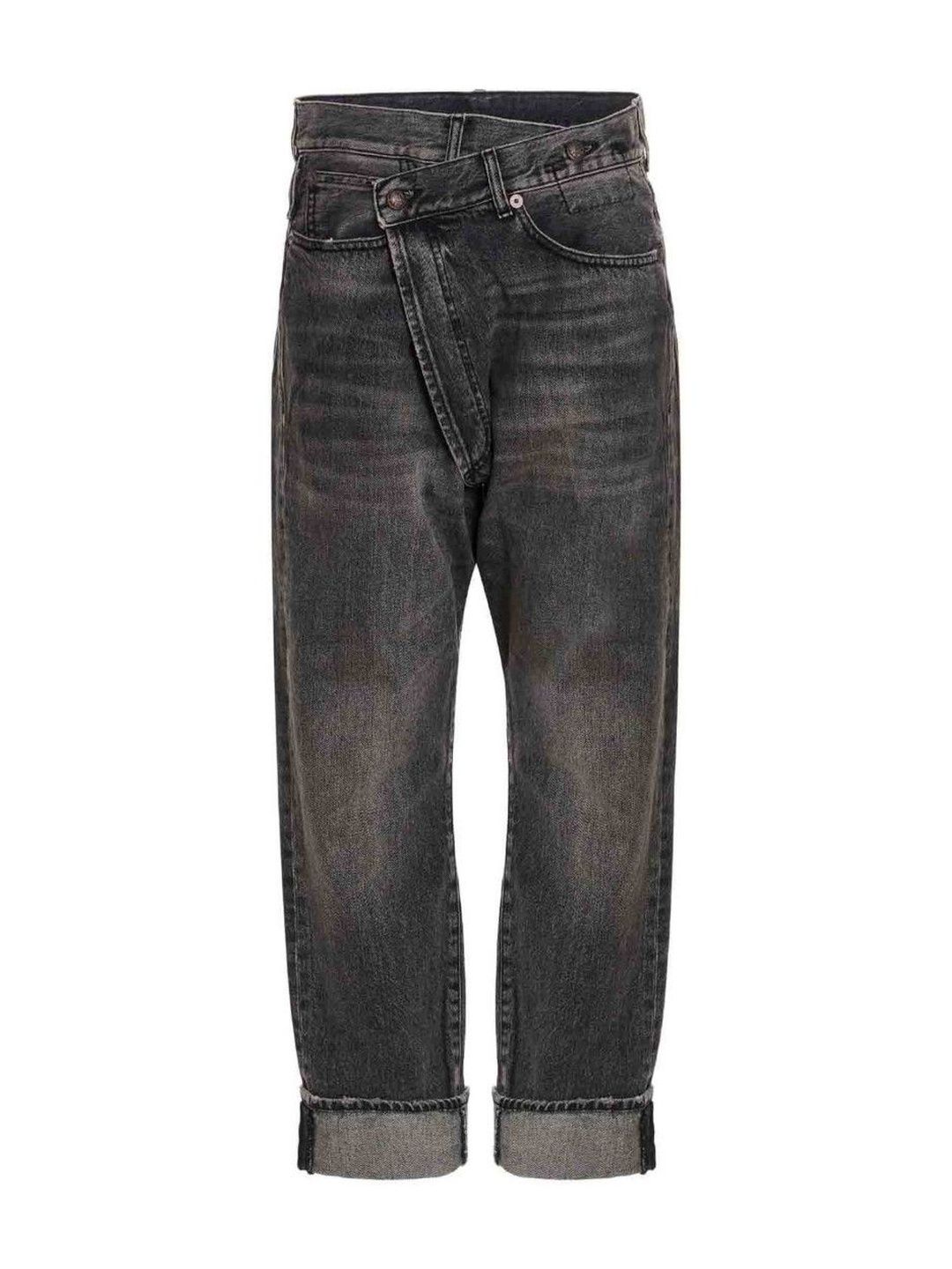 R13 Grey Cross Over Denim Jeans deal from myntra R13 Grey Cross Over Denim Jeans deal from myntra