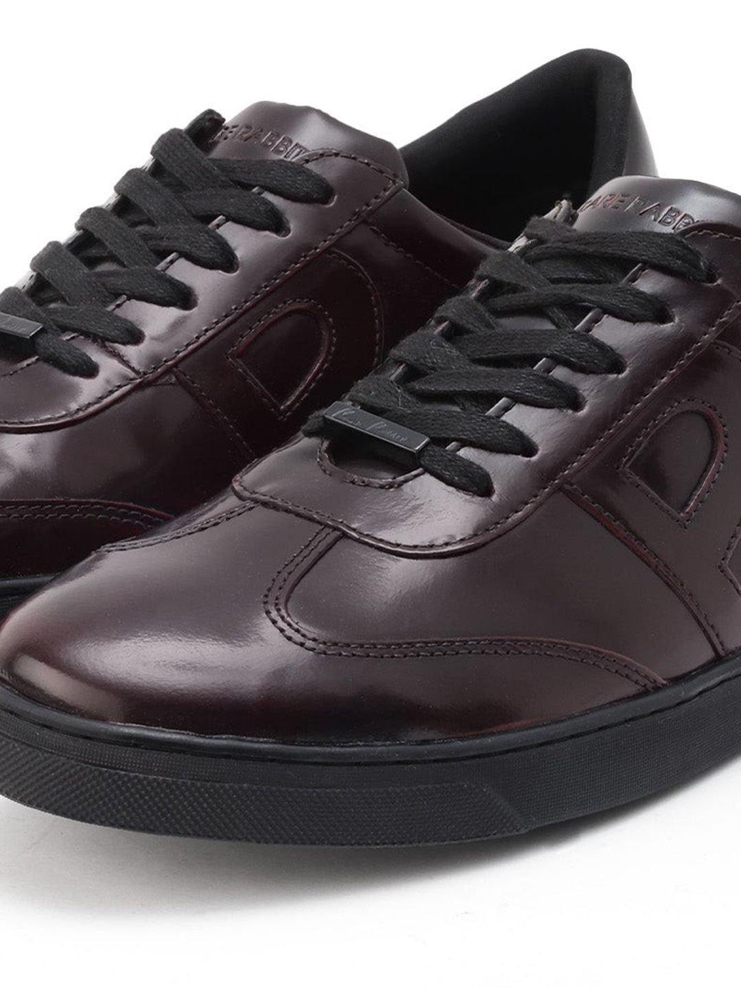 Buy RARE RABBIT Men Mercury Leather Lace-Up Sneakers - Casual