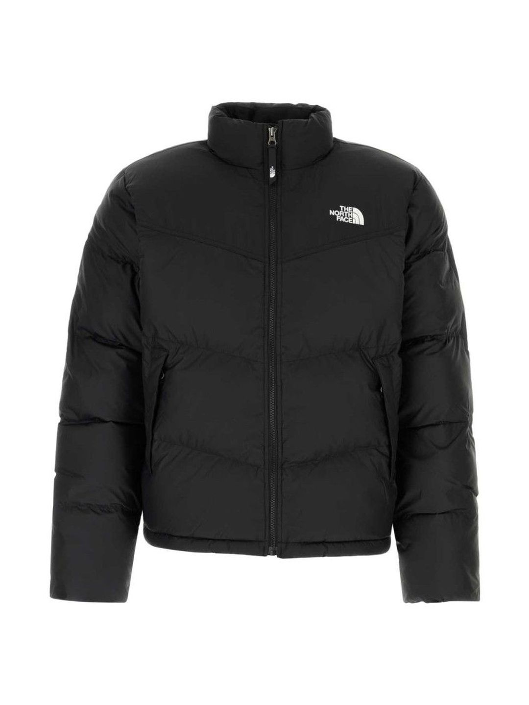The North Face Black Logo Puffer Jacket