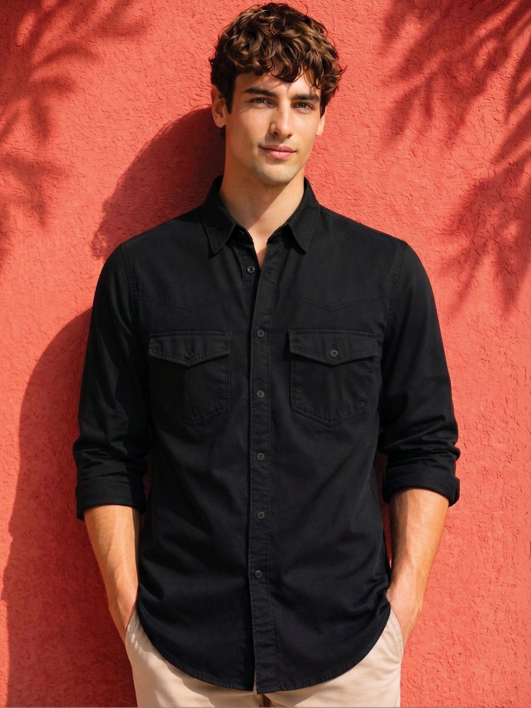 ADRO Men Standard Casual Shirt