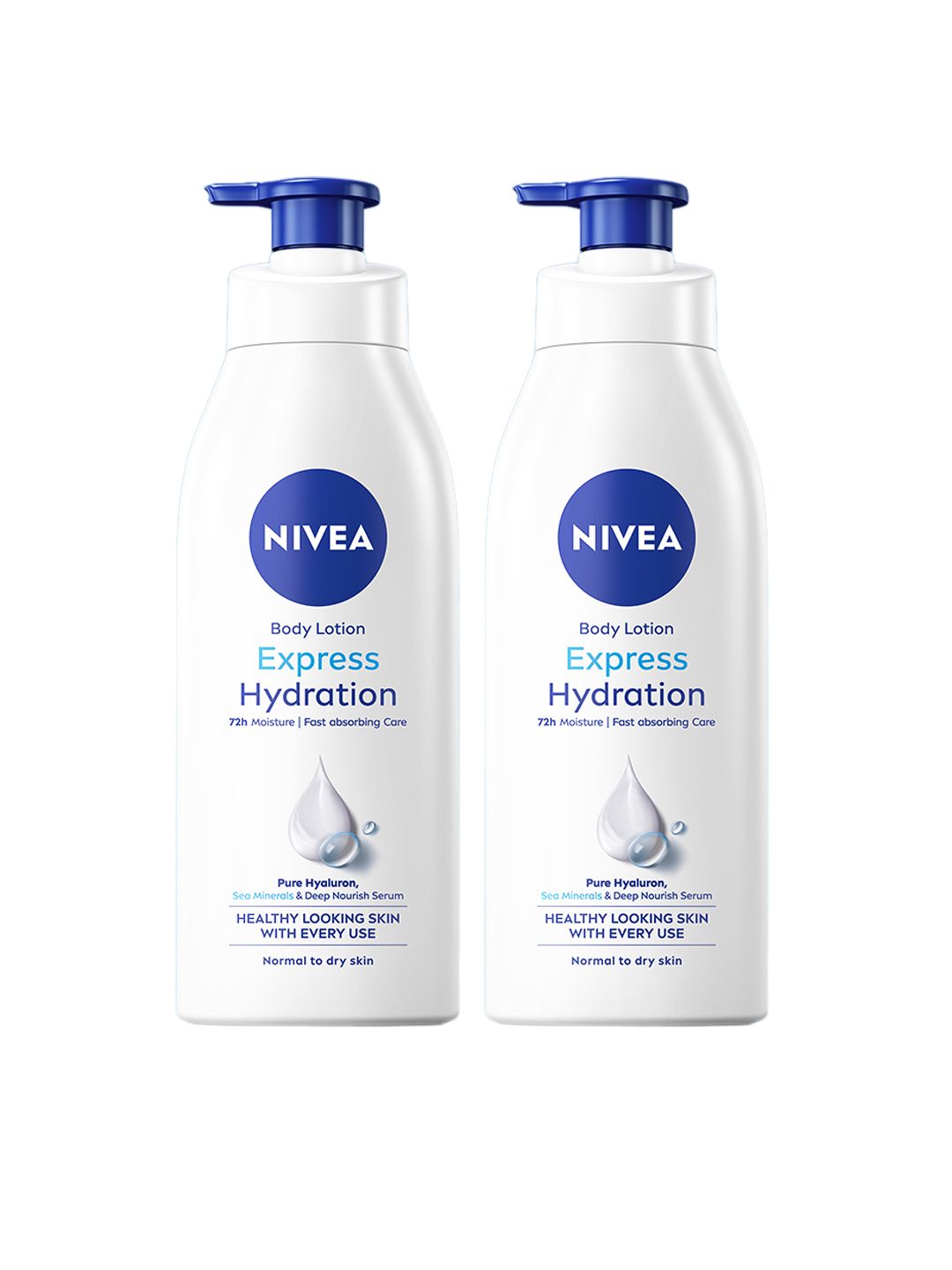 Nivea Nivea Set of 2 Express Hydration Deep Moisture Serum - 400 ml each