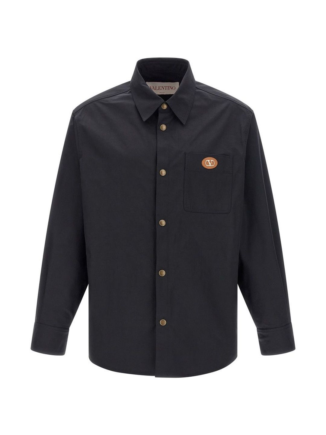 Valentino Navy Blue 'V Detail' Jacket