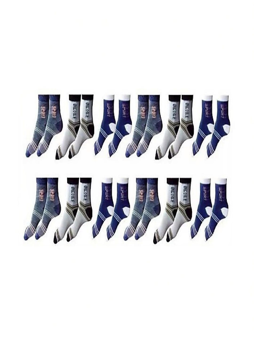 GARUN Men Cotton Patterned Ankle Length Socks